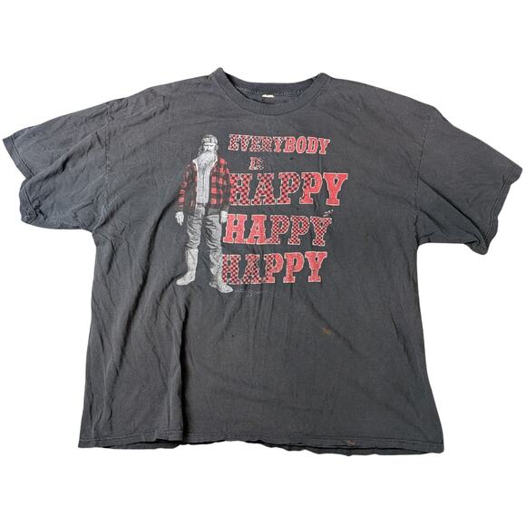 Duck Dynasty Happy Happy Happy Graphic Tee | Unisex 2XL - Picture 1 of 8
